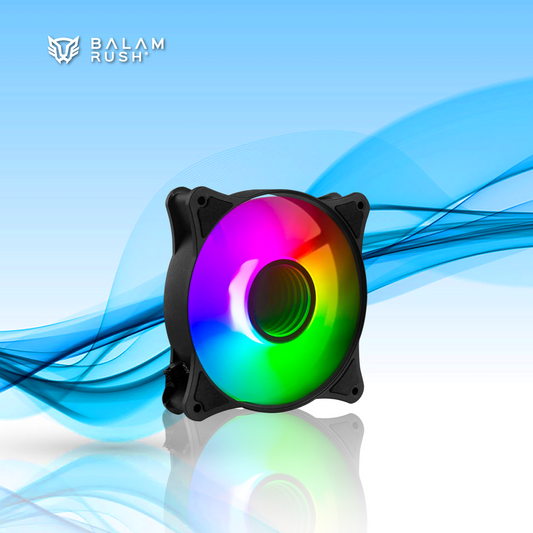 VENTILADOR BALAM RUSH EOLOX BLAZE EX90 120MM 1200RPM ARGB NEGRO (BR-938020)