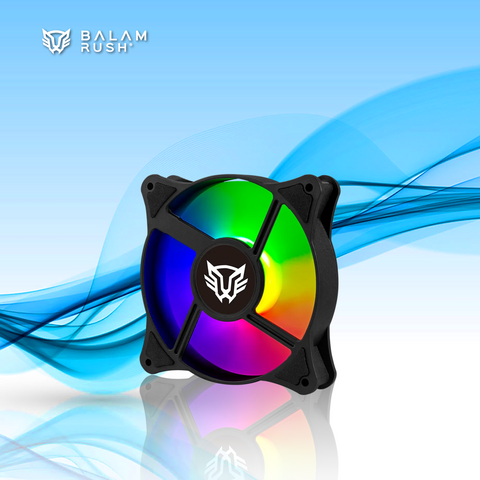VENTILADOR BALAM RUSH EOLOX BLAZE EX90 120MM 1200RPM ARGB NEGRO (BR-938020)