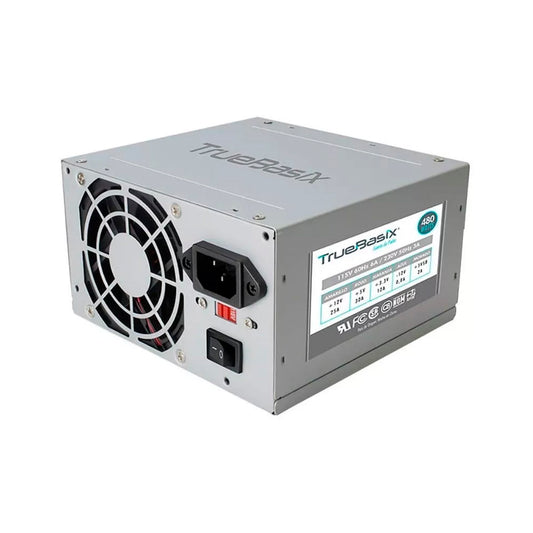 FUENTE DE PODER TRUEBASIX  480W 24PIN/2 S-ATA PLATA (TB-05003)