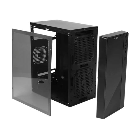 GABINETE KIOTO CON FUENTE 500W, VENTANA GC220 COMPACTO MINI TORRE  (AC-933063)