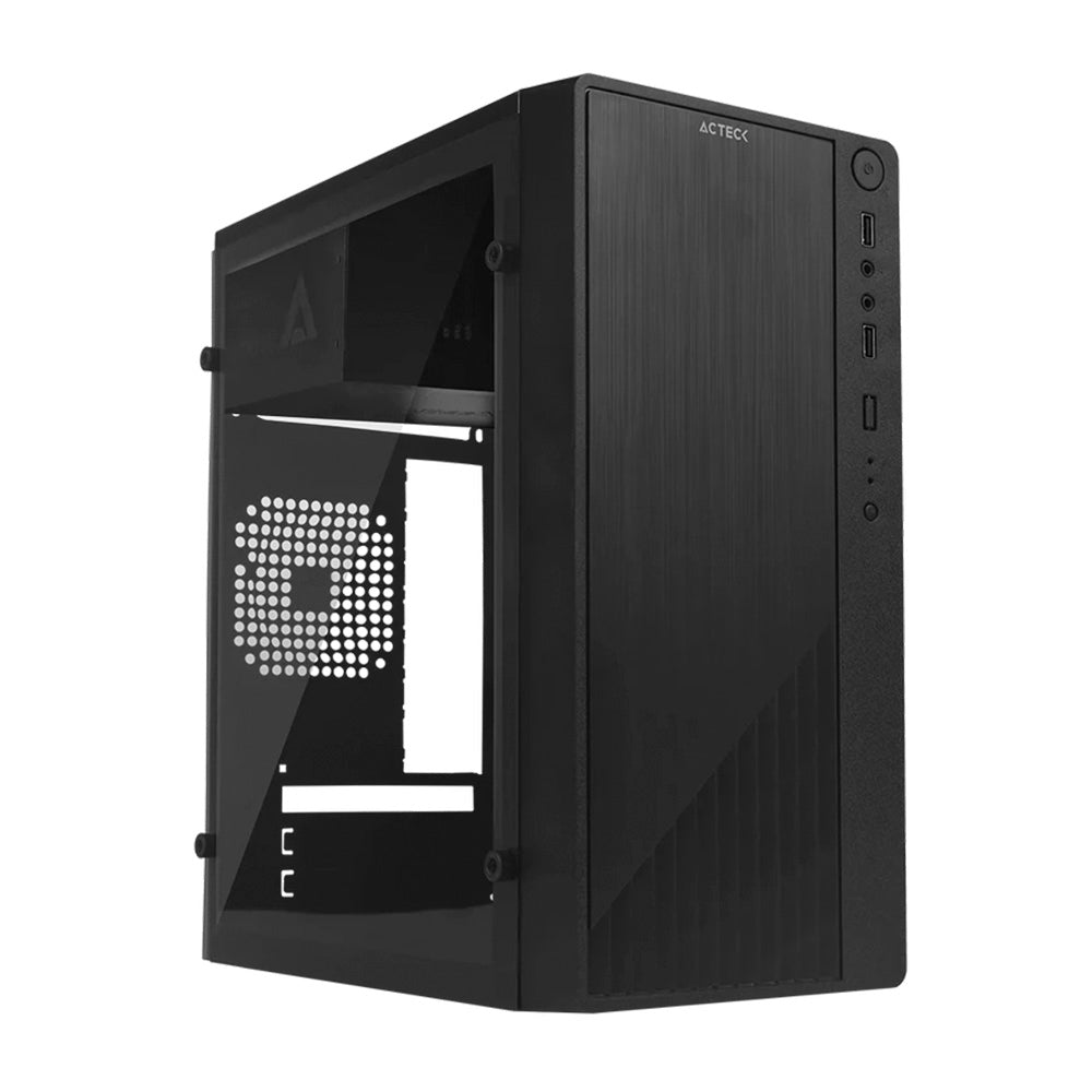 GABINETE KIOTO CON FUENTE 500W, VENTANA GC220 COMPACTO MINI TORRE  (AC-933063)