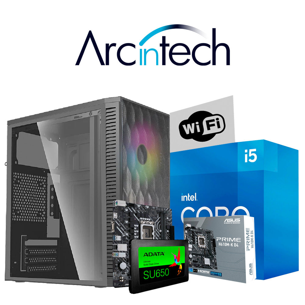 Pc Intel Core I5 12400 12a Generación Memoria 32GB SSD 480GB Wifi