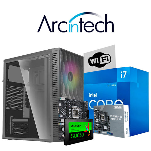 Pc Intel Core I7 12700 12a  Generación Memoria 16GB SSD 480GB Wifi