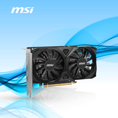 TARJETA DE VIDEO MSI NVIDIA GEFORCE RTX 3050 VENTUS 2X 6G OC, 6GB 96-BIT GDDR6, PCI EXPRESS X8 4.0 (RTX 3050 VENTUS 2X 6G OC)