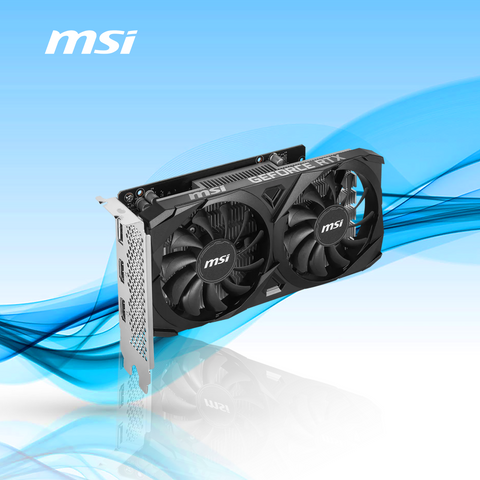 TARJETA DE VIDEO MSI NVIDIA GEFORCE RTX 3050 VENTUS 2X 6G OC, 6GB 96-BIT GDDR6, PCI EXPRESS X8 4.0 (RTX 3050 VENTUS 2X 6G OC)