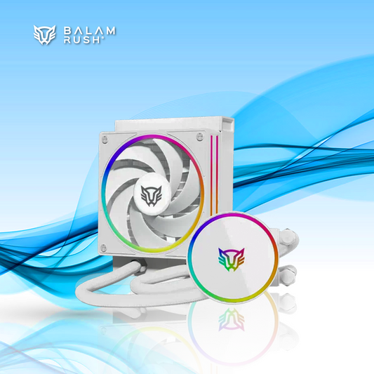 ENFRIAMIENTO LIQUIDO BALAM RUSH HYDROX PRO V2 HX12 PARA CPU 1X 120MM HASTA 2200RPM BLANCO (BR-941914)