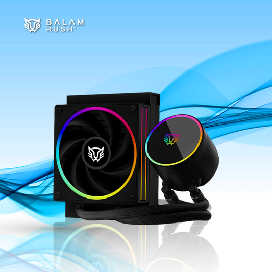 ENFRIAMIENTO LIQUIDO BALAM RUSH HYDROX PRO V2 HX12 PARA CPU 1X 120MM HASTA 2200RPM NEGRO (BR-941907)