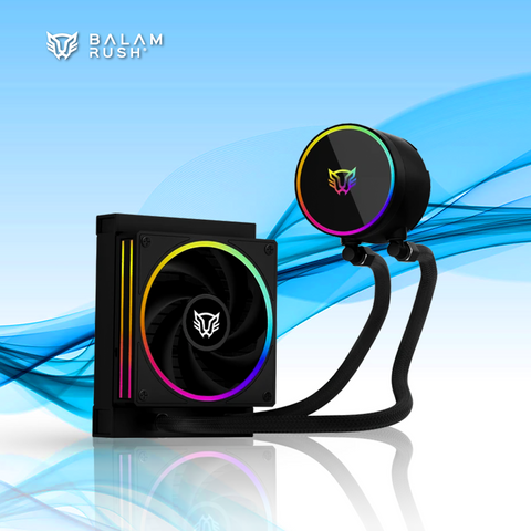 ENFRIAMIENTO LIQUIDO BALAM RUSH HYDROX PRO V2 HX12 PARA CPU 1X 120MM HASTA 2200RPM NEGRO (BR-941907)