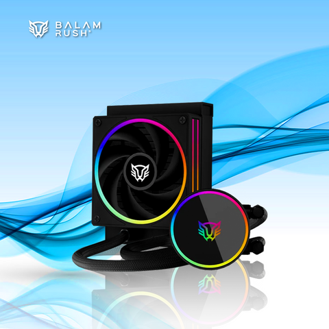 ENFRIAMIENTO LIQUIDO BALAM RUSH HYDROX PRO V2 HX12 PARA CPU 1X 120MM HASTA 2200RPM NEGRO (BR-941907)