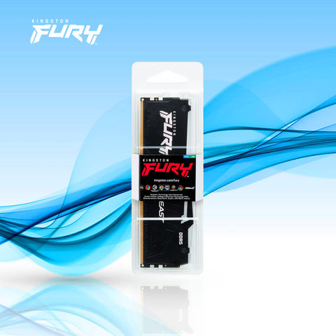Memoria RAM Kingston Fury Beast RGB DDR5 5600MHz 16GB Kit 2 X 8GB CL40 Xmp