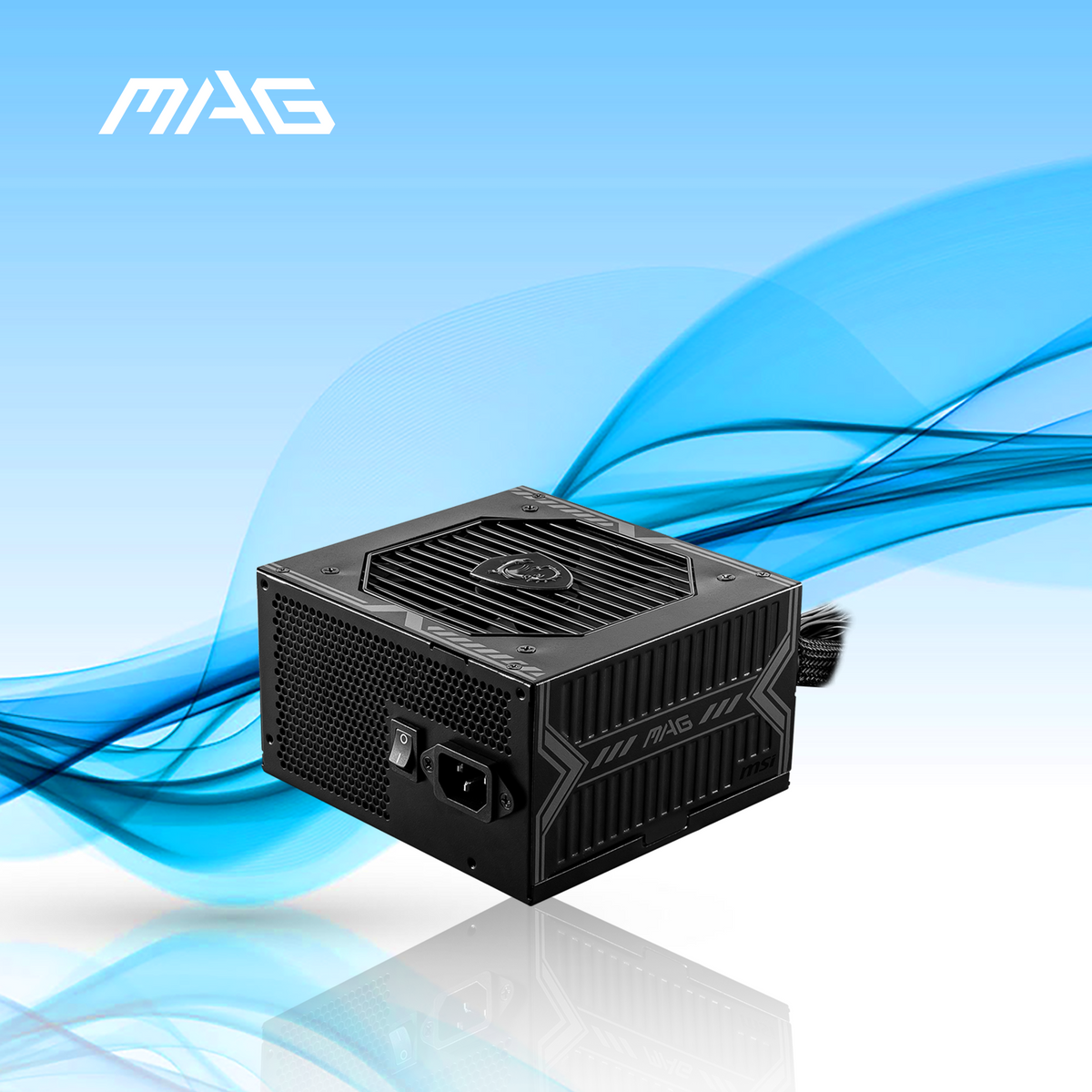 FUENTE DE PODER MSI MAG A650BN 80 PLUS BRONZE 120MM 650W (MAG A650BN)
