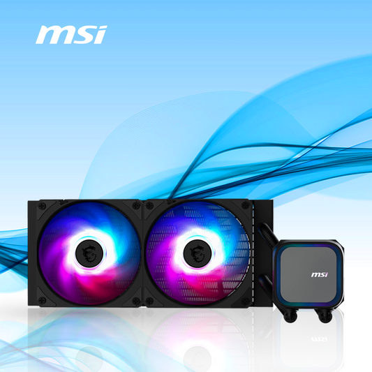 MSI MAG CORELIQUID A13 240 ENFRIAMIENTO LIQUIDO PARA CPU 2X 120MM HASTA 2000RPM NEGRO(MAG CORELIQUID A13 240)