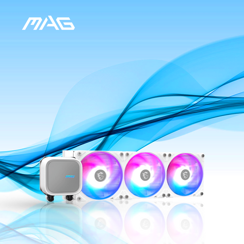 MSI MAG CORELIQUID A13 360 / WHITE ENFRIAMIENTO LIQUIDO PARA CPU 3X 120MM HASTA 2000RPM BLANCO (MAG CORELIQUID A13 360 WHITE)