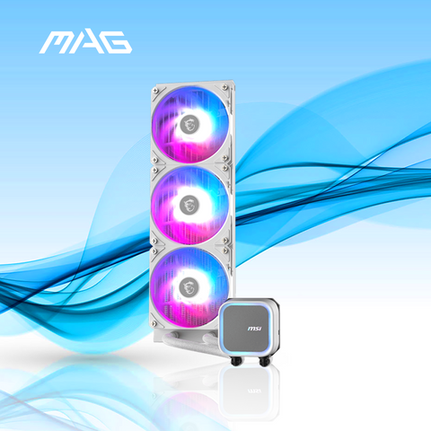 MSI MAG CORELIQUID A13 360 / WHITE ENFRIAMIENTO LIQUIDO PARA CPU 3X 120MM HASTA 2000RPM BLANCO (MAG CORELIQUID A13 360 WHITE)