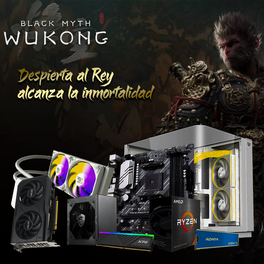 PC Gamer ArcinTech Gaming Black Myth Wukong | Ryzen 5 + RTX 5050 | Envío México | Entrega local Puebla