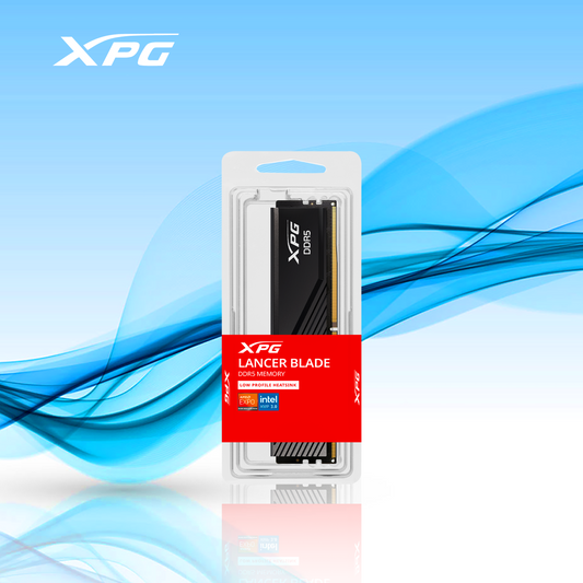 MEMORIA RAM XPG LANCER BLADE DDR5 5600MHZ 16GB CL45 XMP/EXPO NEGRO (AX5U5600C4616G-SLABBK)