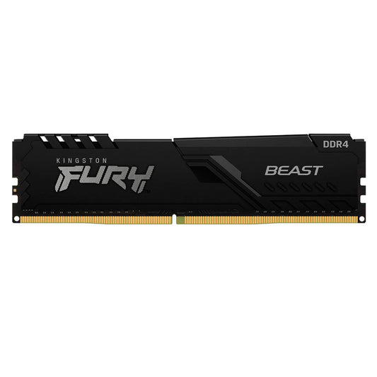 MEMORIA RAM DIMM DDR4 KINGSTON FURY BEAST 8GB 3200MHZ NEGRA RGB (KF432C16BBA/8)