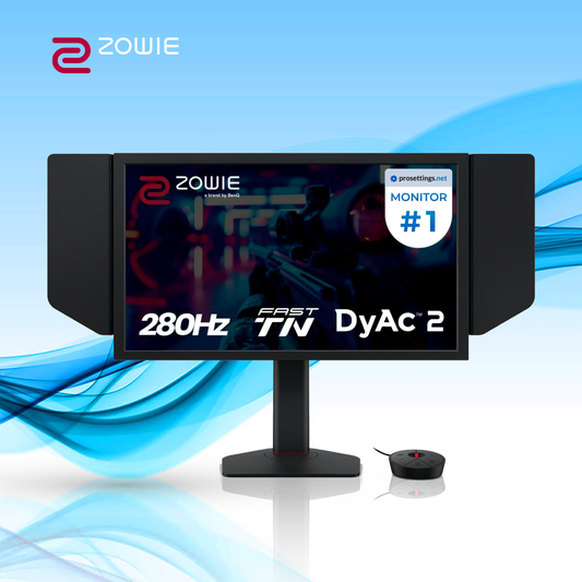 MONITOR BENQ XL2546X PLUS 24.1 PULGADAS FULL HD PANEL TN 280HZ 0.5 MS TECNOLOGIA EYE CARE COLOR NEGRO