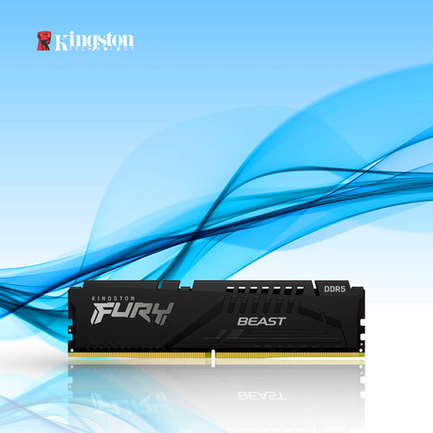 MEMORIA RAM DDR5 DIMM KINGSTON 16GB 5200MHZ FURY BEAST NON ECC  CL40 (KF552C40BB-16)