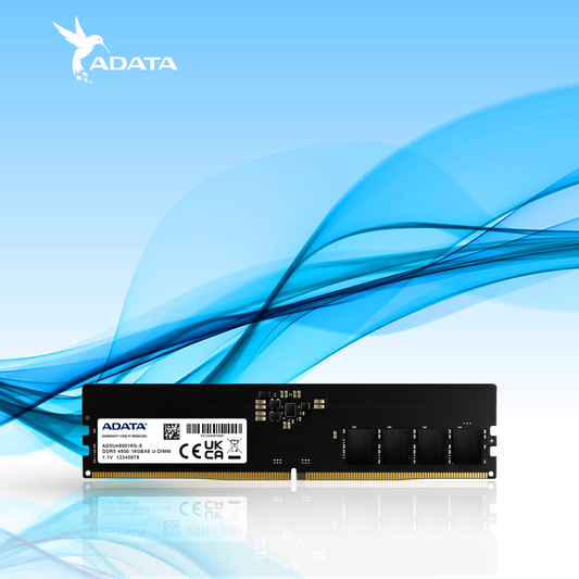 MEMORIA RAM ADATA AD5U480016G-S UDIMM DDR5 16GB 4800MHZ CL40 (AD5U480016G-S)