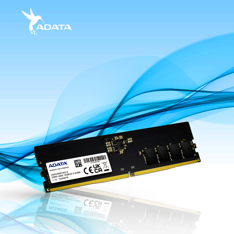 MEMORIA RAM ADATA AD5U480016G-S UDIMM DDR5 16GB 4800MHZ CL40 (AD5U480016G-S)