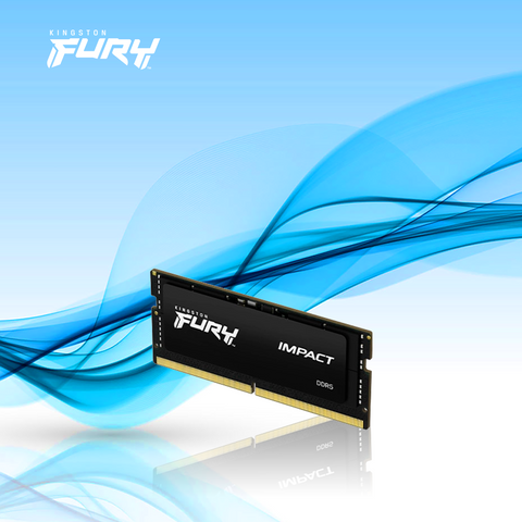 Memoria RAM Kingston Fury Impact DDR5 Sodimm 4800MHz 8GB (1 X 8GB) Non-ecc CL38