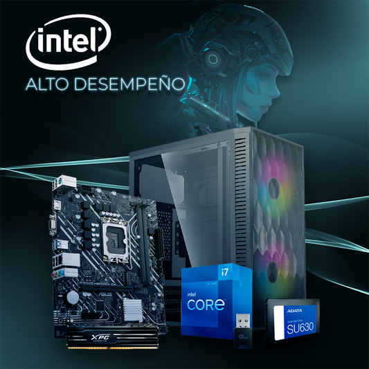PC ArcinTech Basic Intel Core I7 12700 12a  Generación Memoria 16GB SSD 480GB Wifi
