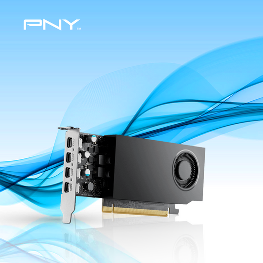 TARJETA DE VIDEO PNY NVIDIA RTX A400 4GB 64-BIT GDDR6 PCI EXPRESS X8 4.0 (VCNRTXA400ATX-PB)
