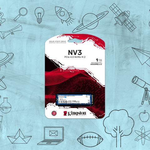 UNIDAD DE ESTADO SOLIDO KINGSTON SSD M.2 1TB NVME PCI EXPRESS 4.0 (SNV3S/1000G)
