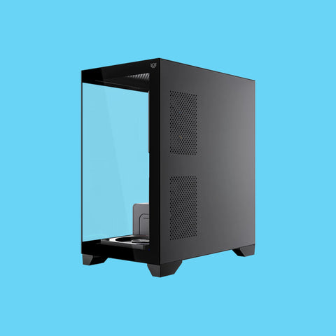 GABINETE BALAM RUSH TANK PERFORM 3600 MINI-TOWER MICRO-ATX/MINI-ITX USB 2.0/3.0 SIN FUENTE 4 VENTILADORES INSTALADOS NEGRO (BR-941631)