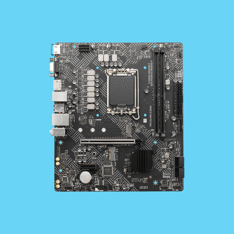 TARJETA MADRE MSI PRO H610M-G DDR4 LGA 1700 12VA 2DDR4 M.2 HDMI PCI  (PRO H610M-G DDR4)