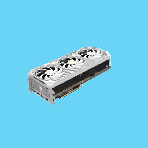 TARJETA DE VIDEO ZOTAC GAMING GEFORCE RTX 5080 SOLID OC WITHE  EDITION 16GB DDR7 256 BITS 2640 MHZ  PCI EXPRESS 5.0 X16  BLANCO (ZT-B50800Q-10P)