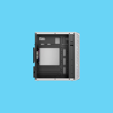 GABINETE ACTECK DOOM PRO MESH GI730M MINI-TOWER MICRO-ATX/MINI-ITX USB 2.0/3.0 FUENTE DE 600W 3 VENTILADORES INSTALADOS BLANCO (AC-939256)