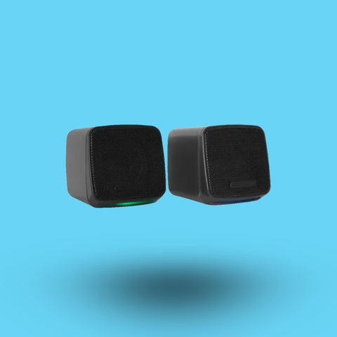 BOCINA ACTECK ELANT CUBE ALAMBRICO 3W RMS 3.5MM NEGRO (AC-935265)