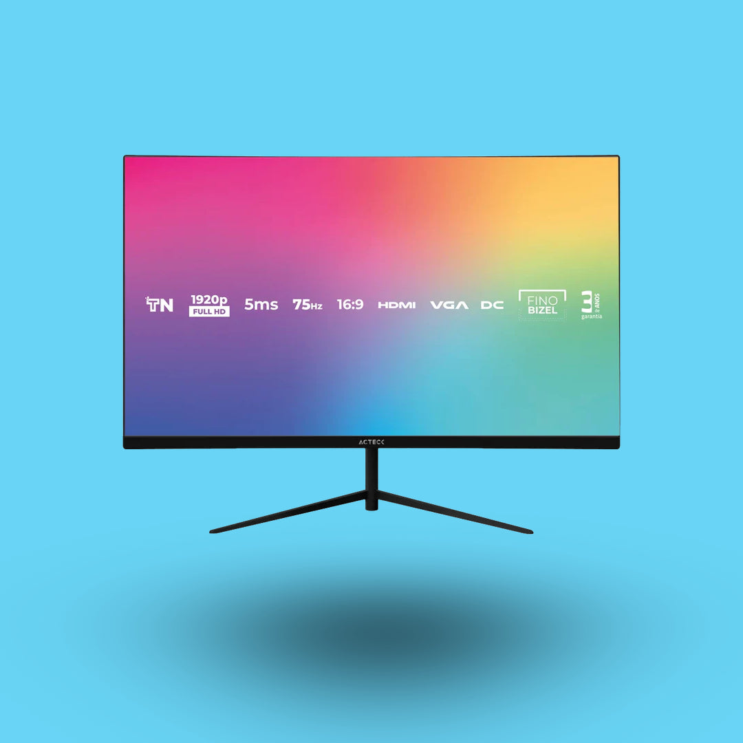 MONITOR ACTECK 27 PULGADAS CAPTIVE VIVID SP270 NEGRO (AC-935845 )