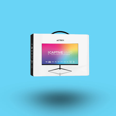 MONITOR ACTECK 27 PULGADAS CAPTIVE VIVID SP270 NEGRO (AC-935845 )