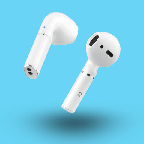 AUDIFONOS MOBIFREE IN-EAR BLUETOOTH BLANCOS 4HRS BATERIA INALAMBRICO (MB-929738)