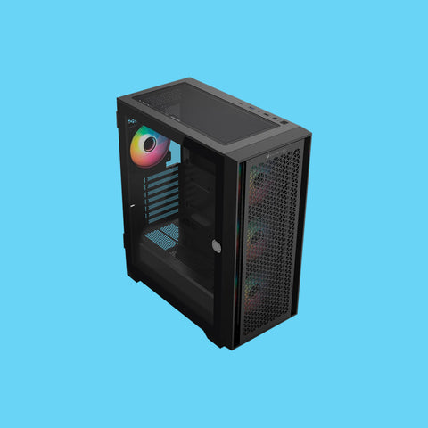 GABINETE BALAM RUSH CARBONO TWIN MATE 7000 CON VENTANA RGB MIDI-TOWER ATX/MICRO-ATX/MINI-ITX USB 3.0/2.0 SIN FUENTE 4 VENTILADORES RGB INSTALADOS NEGRO (BR-938792)