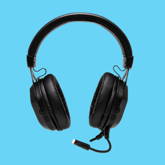 AUDIFONOS DIADEMA GAMER BALAM RUSH HESIX HS760 OVER-EAR USB 7.1 CANALES RGB MIC FLEXIBLE NEGRO (BR-929776)