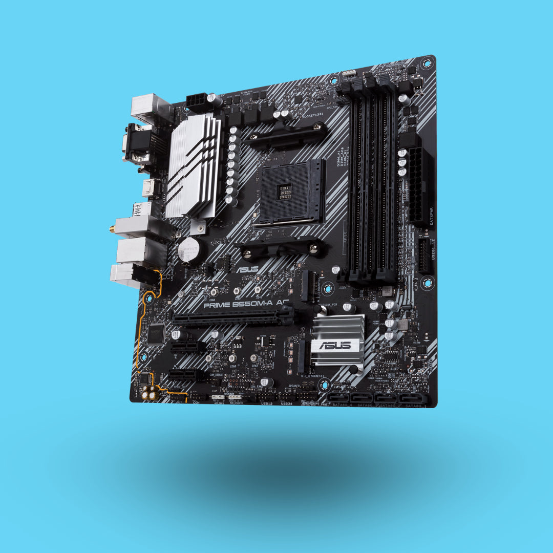TARJETA MADRE ASUS PRIME B550M-A AC SOCKET AM4 ATX WIFI 4DDR4 128GB 4800MHZ (PRIME B550-A AC)