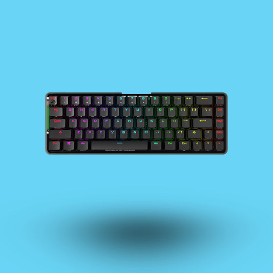 TECLADO GAMER ASUS M601 ROG FALCHION NX RGB MECANICO SWITCH ROG NX BROWN INALAMBRICO NEGRO (M601 ROG FALCHION NX/NXBN/US)