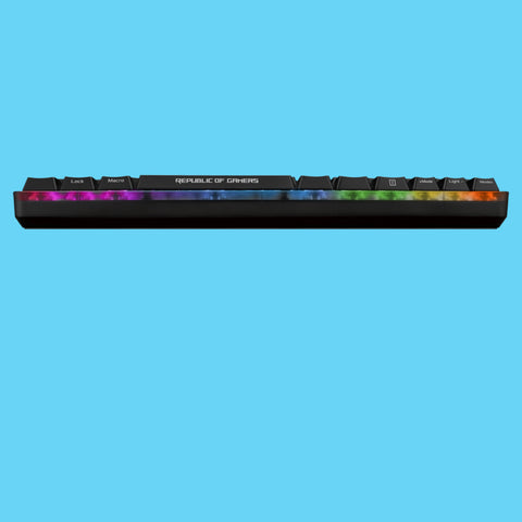 TECLADO GAMER ASUS M601 ROG FALCHION NX RGB MECANICO SWITCH ROG NX BROWN INALAMBRICO NEGRO (M601 ROG FALCHION NX/NXBN/US)