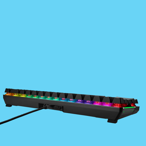 TECLADO GAMER ASUS M601 ROG FALCHION NX RGB MECANICO SWITCH ROG NX BROWN INALAMBRICO NEGRO (M601 ROG FALCHION NX/NXBN/US)