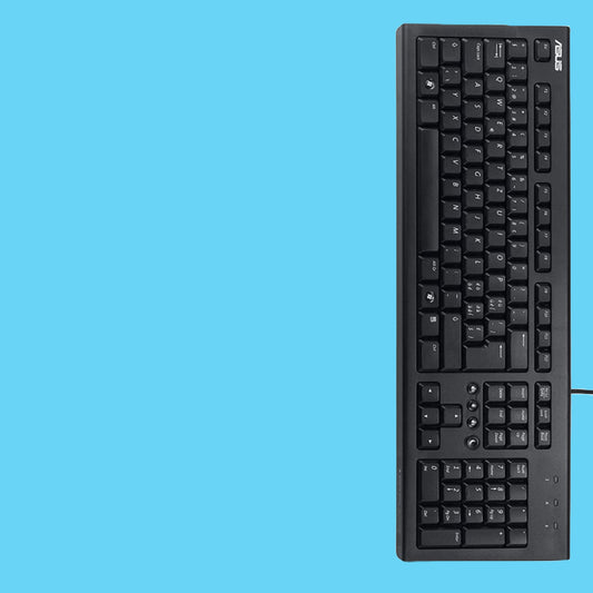KIT DE TECLADO Y MOUSE U2000 ALAMBRICO USB NEGRO (90-XB1000KM00040)