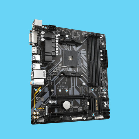 TARJETA MADRE GIGABYTE B450M DS3H V2 SOCKET AM4 MICRO ATX 128GB 4DDR4 128GB PCIE HDMI (B450M DS3H V2)