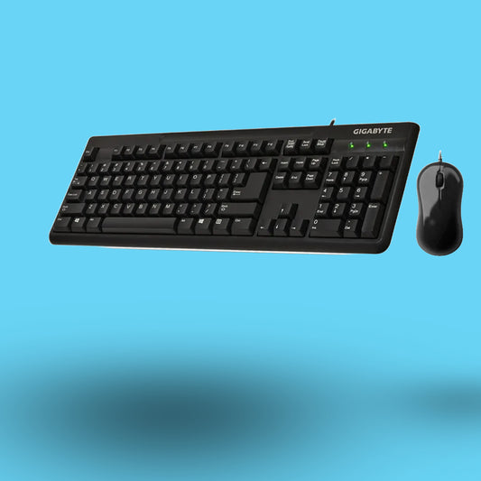 KIT DE TECLADO Y MO ALMBRICO NEGRO (GK-K3100)