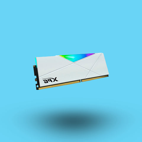 MEMORIA RAM DIMM ADATA XPG D50 8GB DDR4 3200MHZ RGB BLANCA (AX4U32008G16A SW50)