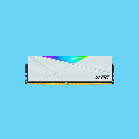 MEMORIA RAM DIMM ADATA XPG D50 8GB DDR4 3200MHZ RGB BLANCA (AX4U32008G16A SW50)