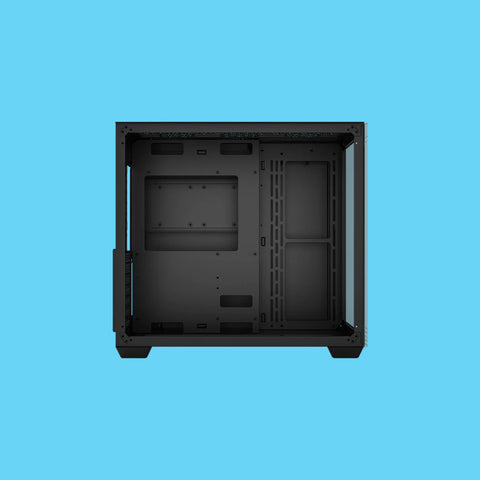 GABINETE BALAM RUSH GAMER TANK PRO GM930 4FAN VENTANA RGB SIN FUENTE NEGRO (BR-935944)