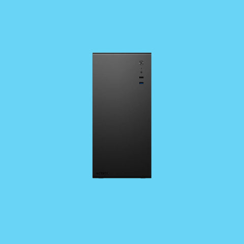 GABINETE ACTECK NEUSS PLUS GI707 MINI-TOWER MICRO ATX/ITX USB 2.0/3.0 CON FUENTE DE 500W NEGRO (AC-936019)